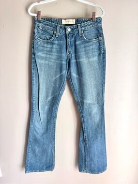 Paper Denim & Cloth Jeans Blue Flare Tsunami 2-TRU-55 Low Rise 90s 28 x 33